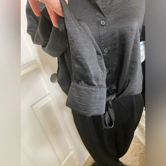 Steve Madden Tie waist jumpsuit - size M - Picture 5 of 10